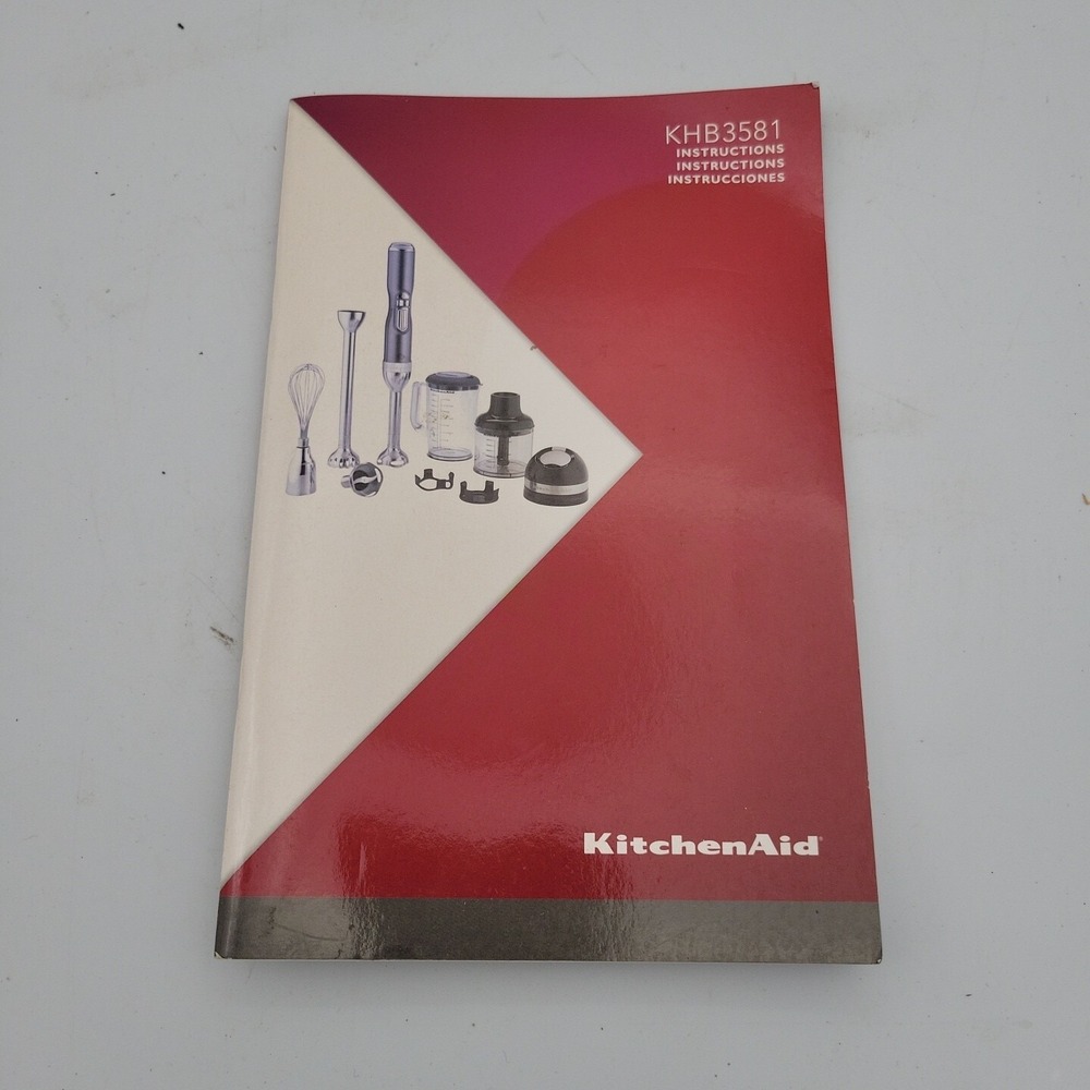 Kitchenaid Khb3581 Instruction Manual‎